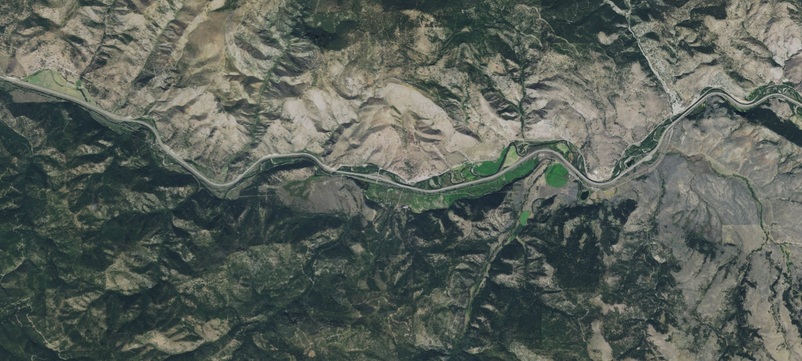 Map of Bearmouth Chalet RV Park