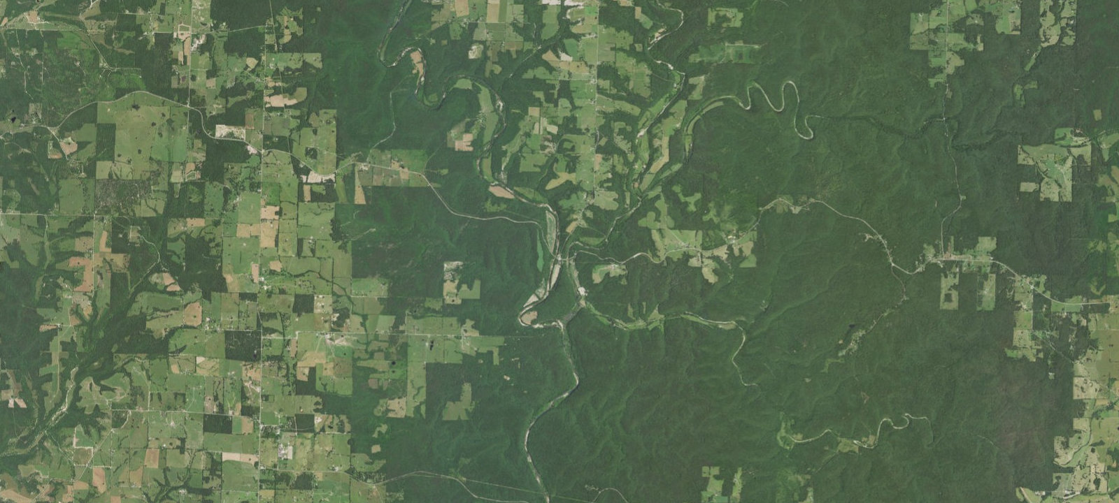 Map of Twin Bridges Canoe & Campground