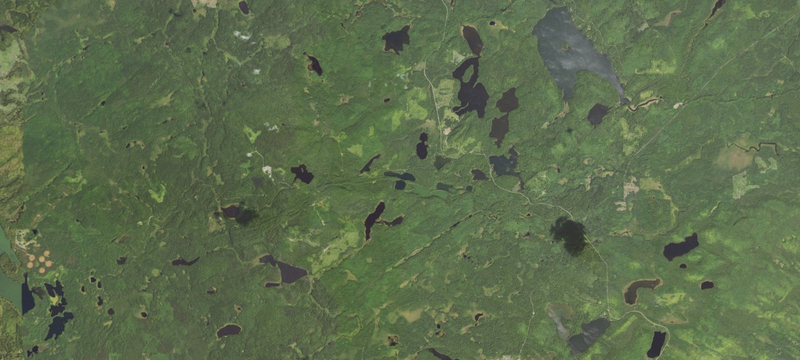 Map of Canal Lake Site #1