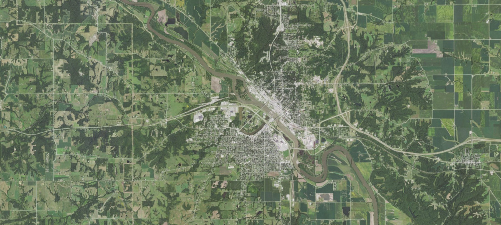 Map of Ottumwa Park Campground