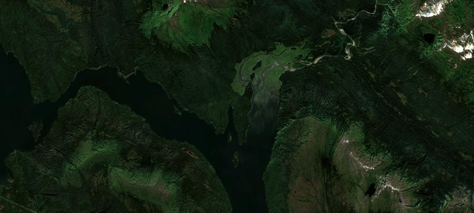 Map of Berg Bay Cabin
