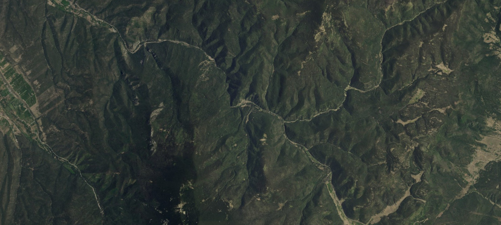 Map of Agua Piedra Campground