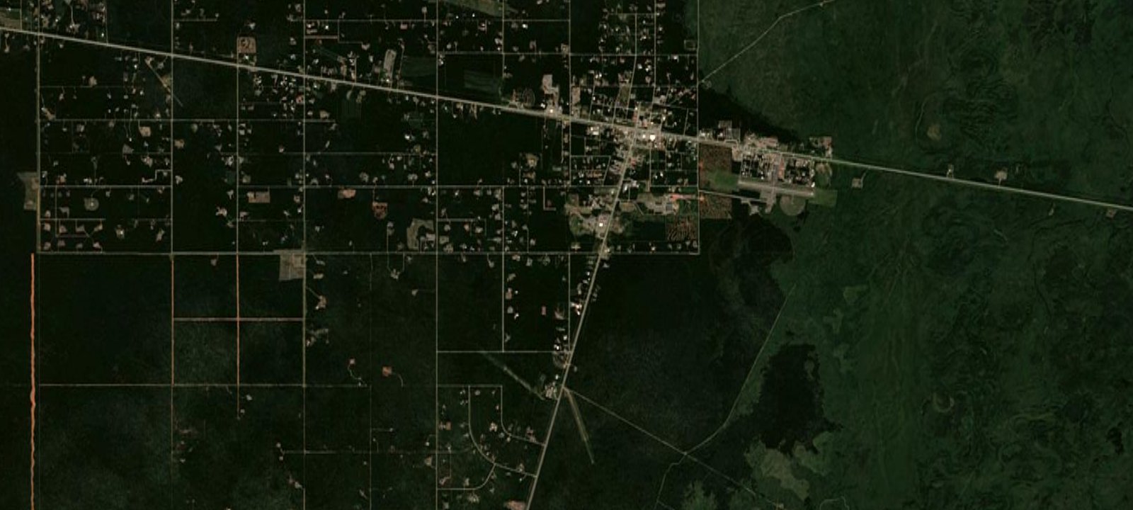 Map of Thompson's Eagle's Claw Motorcycle Park