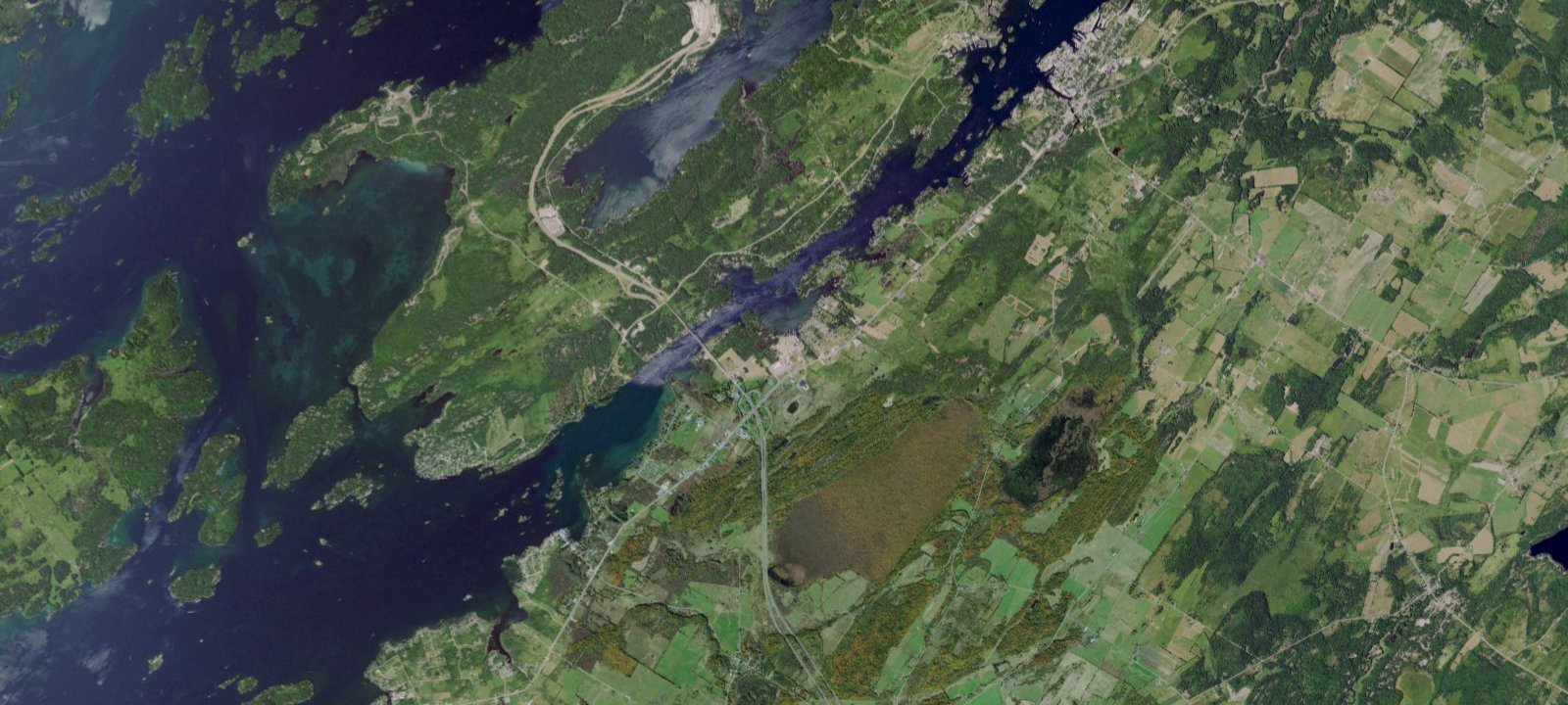 Map of Swan Bay Resort