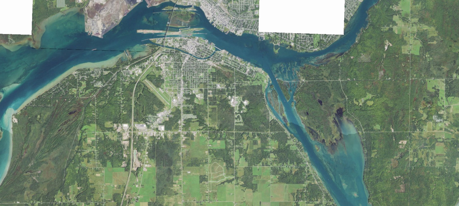 Map of Kewadin Casino RV Park