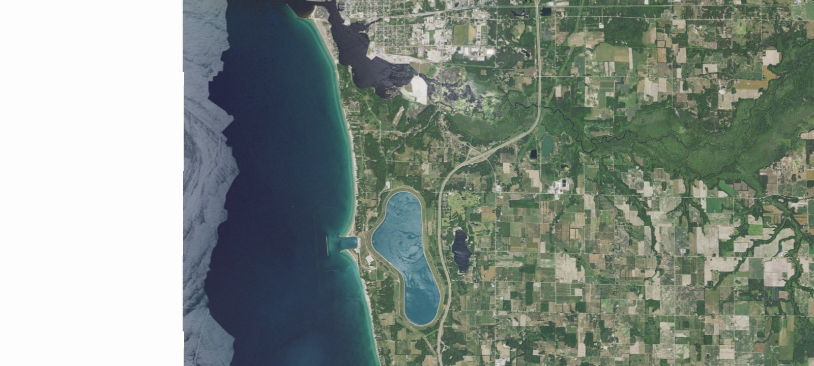Map of Mason County Campground