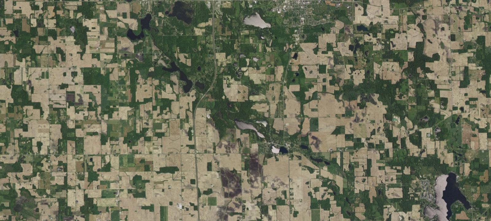 Map of Algonquin