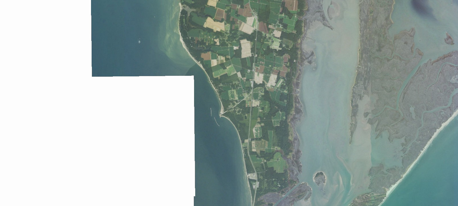 Map of Kiptopeke State Park Campground