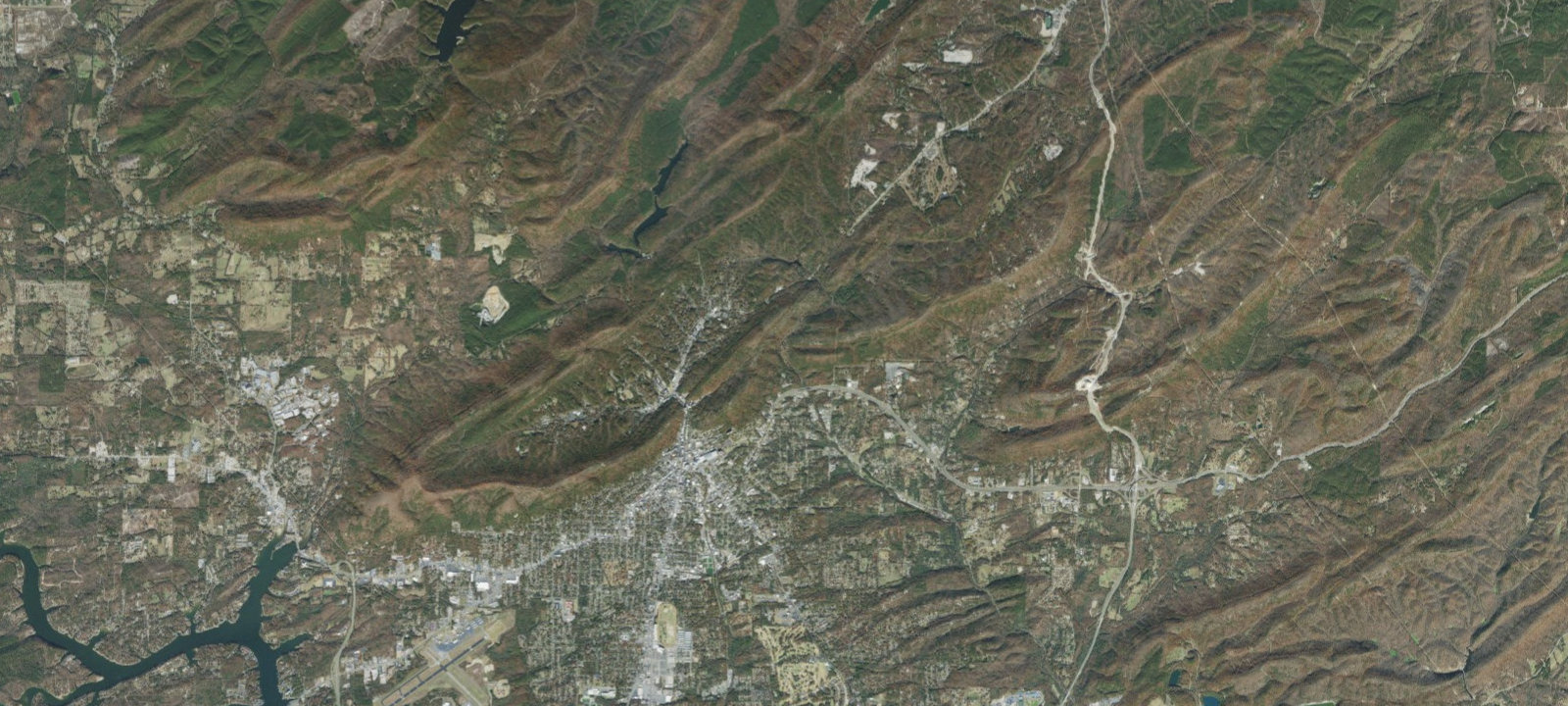 Map of Gulpha Gorge Campground