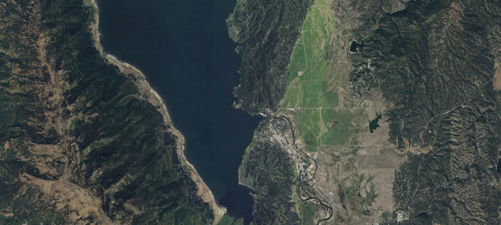Map of Crown Point Campground