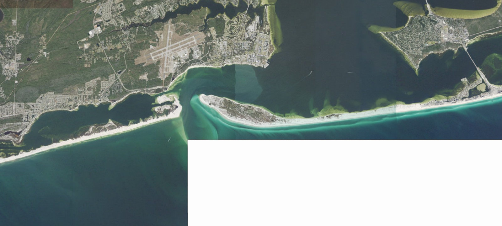 Map of Fort Pickens Campground