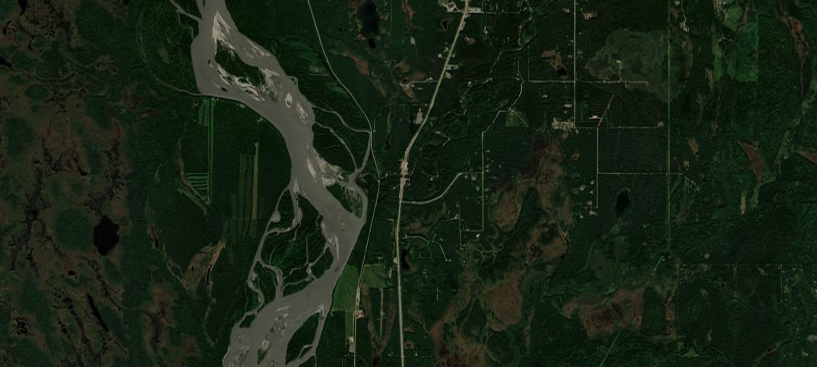 Map of Montana Creek Campground