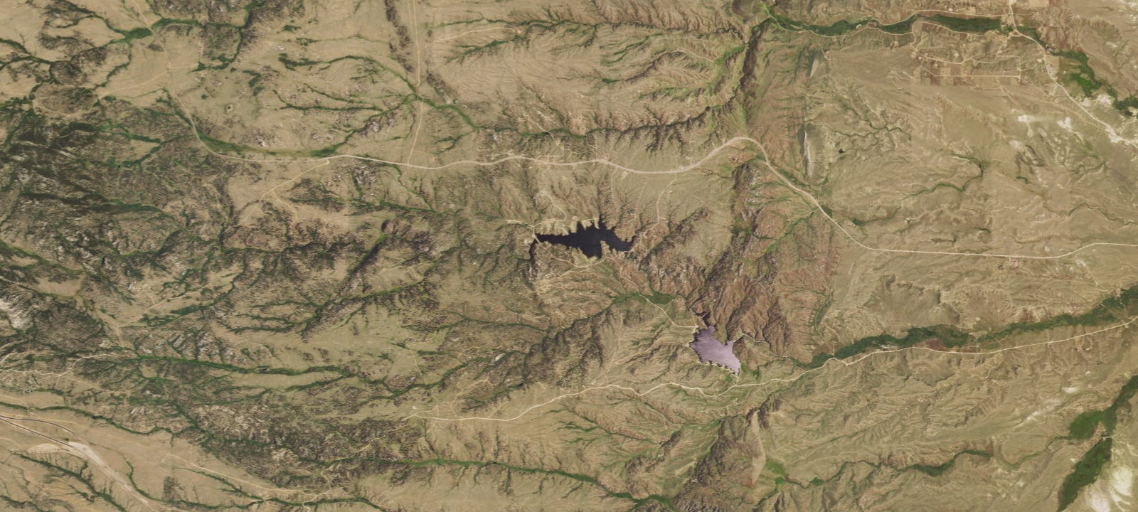 Map of Twin Bays Campground