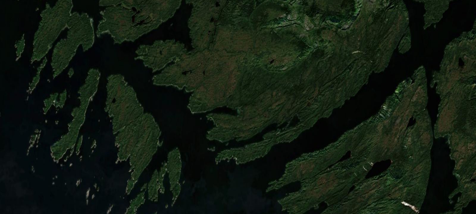 Map of Sevenfathom Bay Cabin