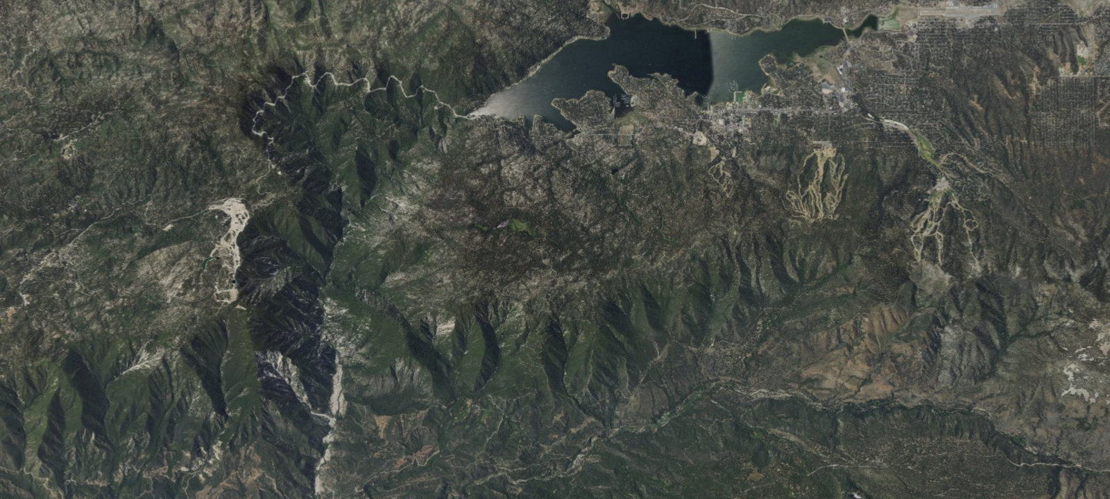 Map of Big Bear Yellow Post Site #27