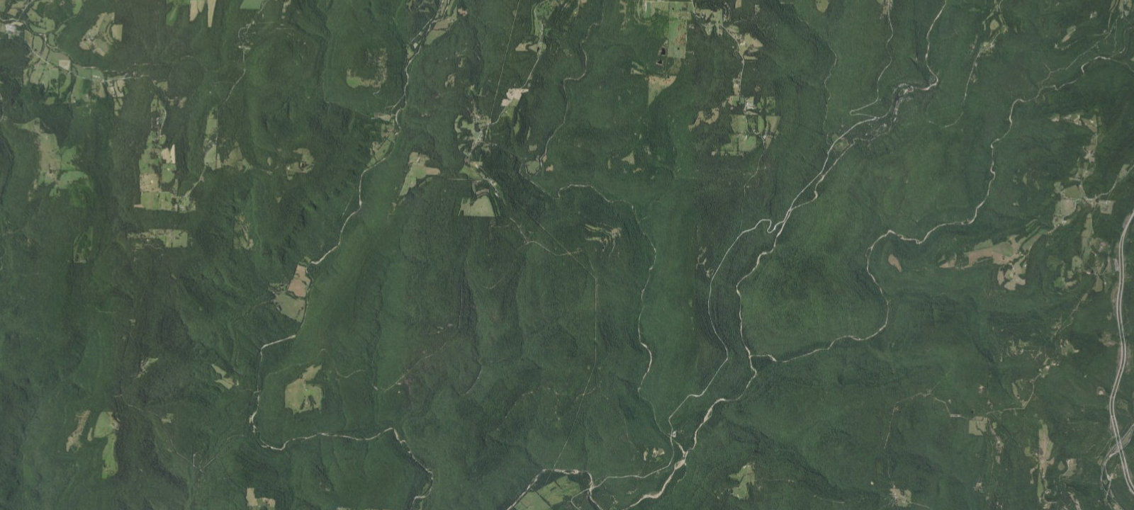 Map of Old Cove City Road