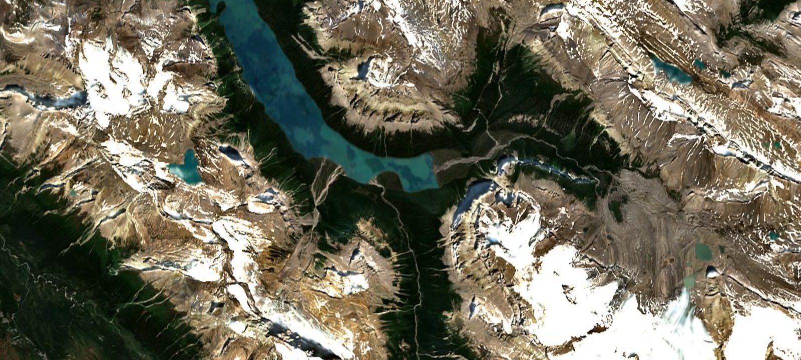 Map of Coronet Creek