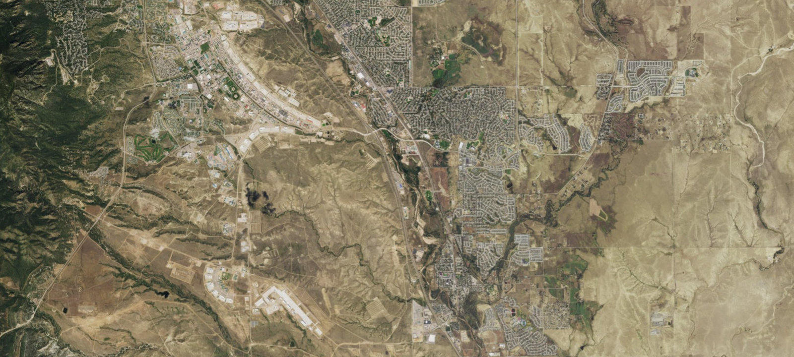 Map of Colorado Springs KOA Holiday
