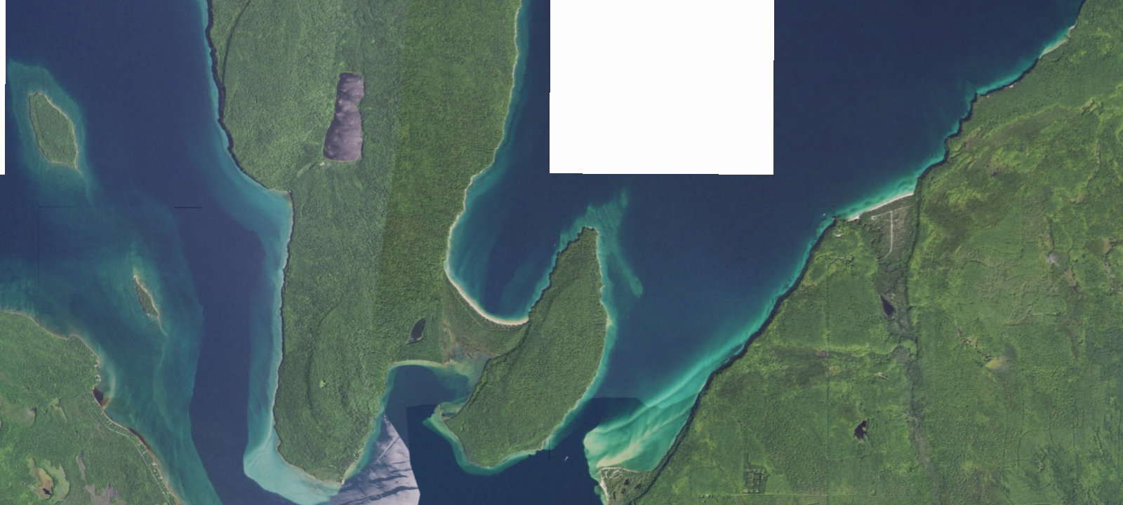Map of Cobble Cove Campsite