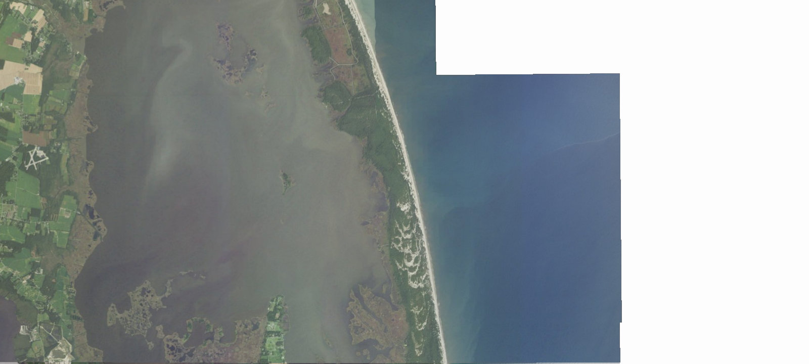 Map of False Cape Landing Ocean Sites