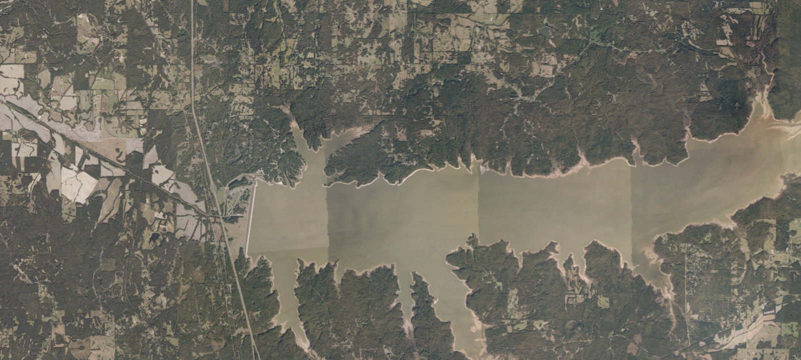 Map of Plum Point Campground