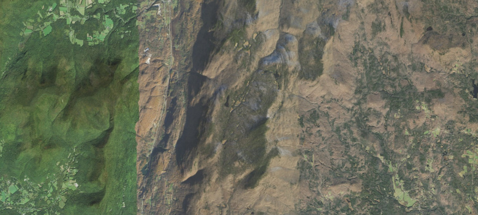 Map of Peru Peak Shelter