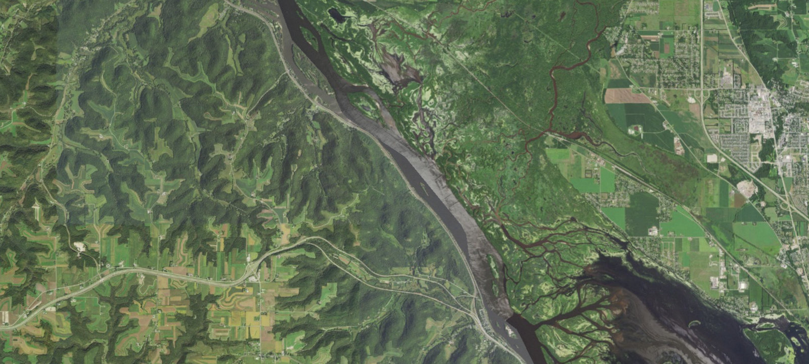 Map of Great River Bluffs State Park Bike-in Campground