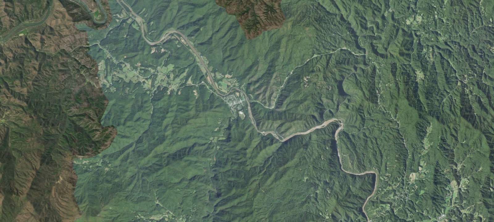 Map of Hot Springs Campground