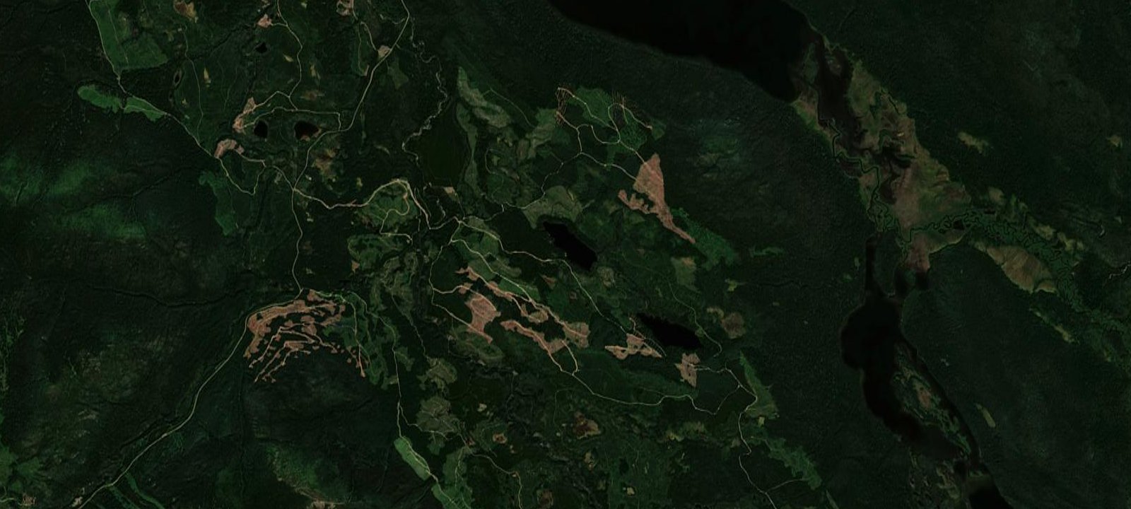 Map of Atan Lake Recreation Site