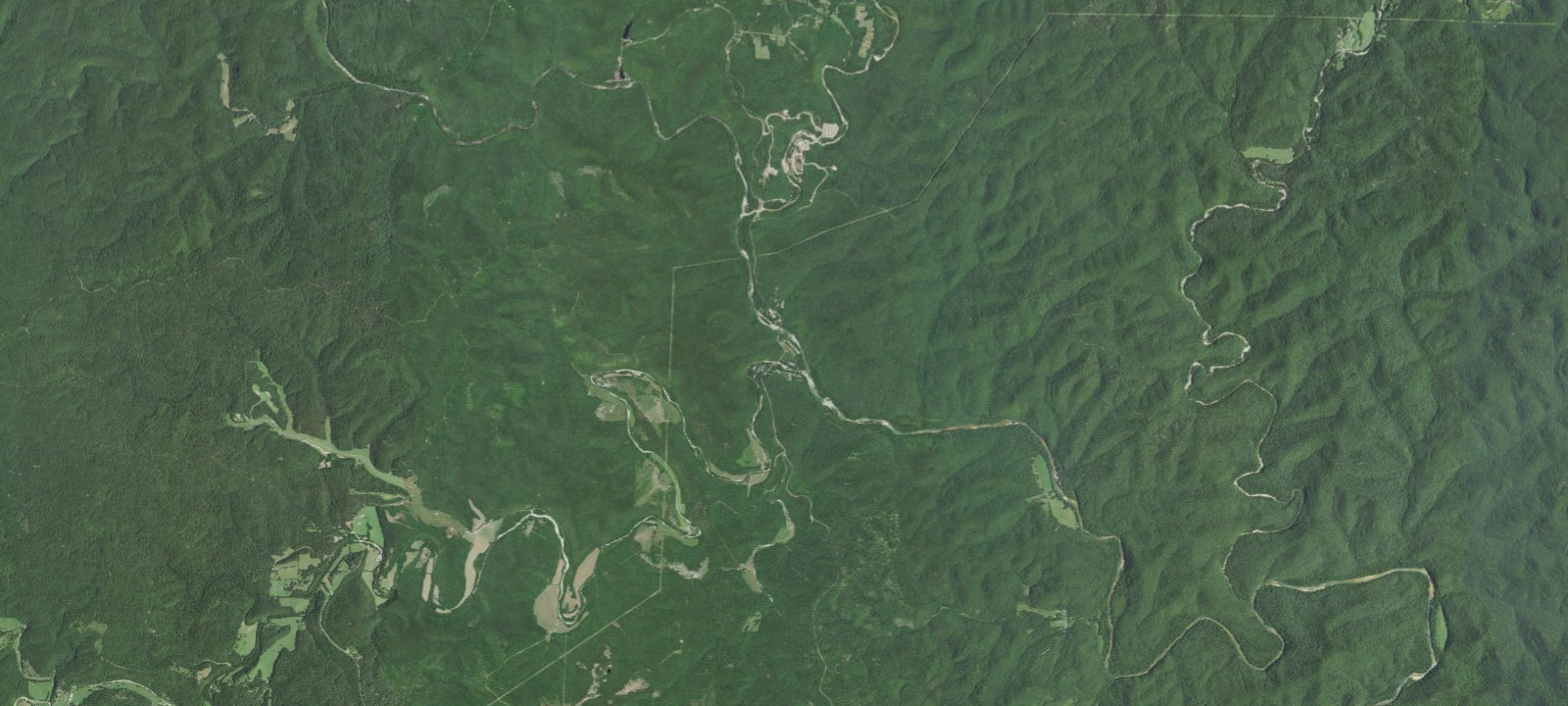 Map of Round Spring Campground