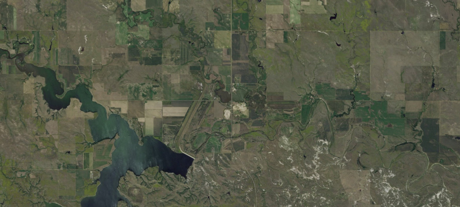 Map of Llewellyn Johns Recreation Area