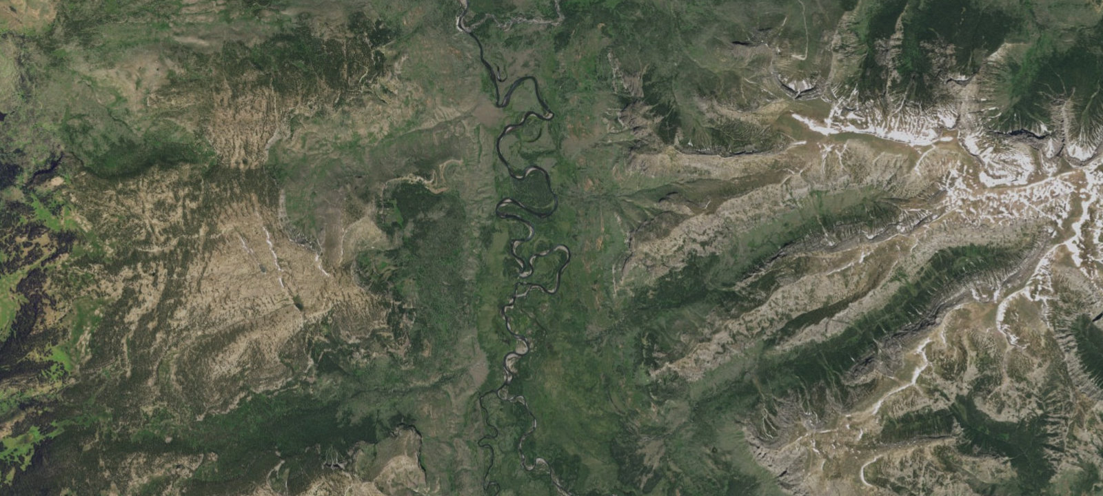 Map of Three Mile Bend