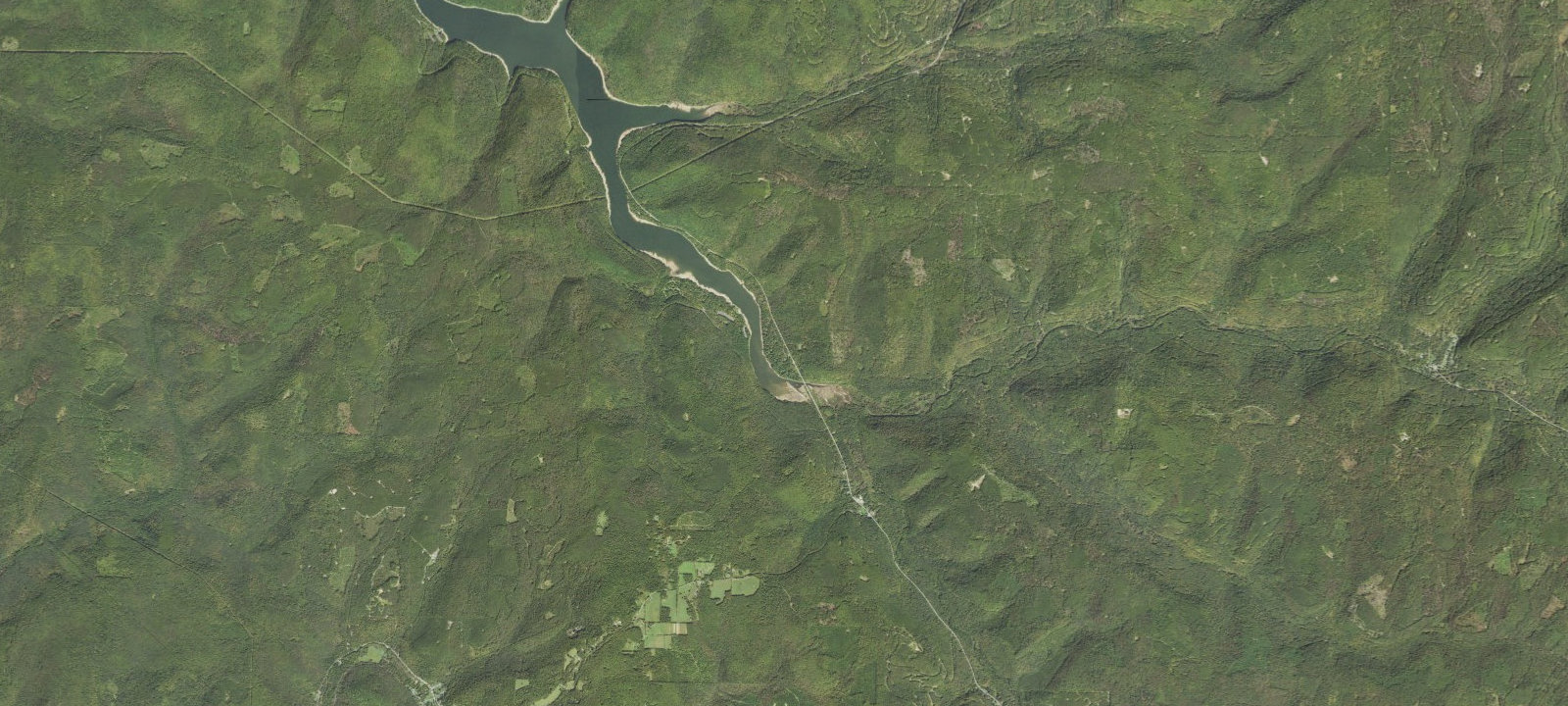 Map of Red Bridge Campground