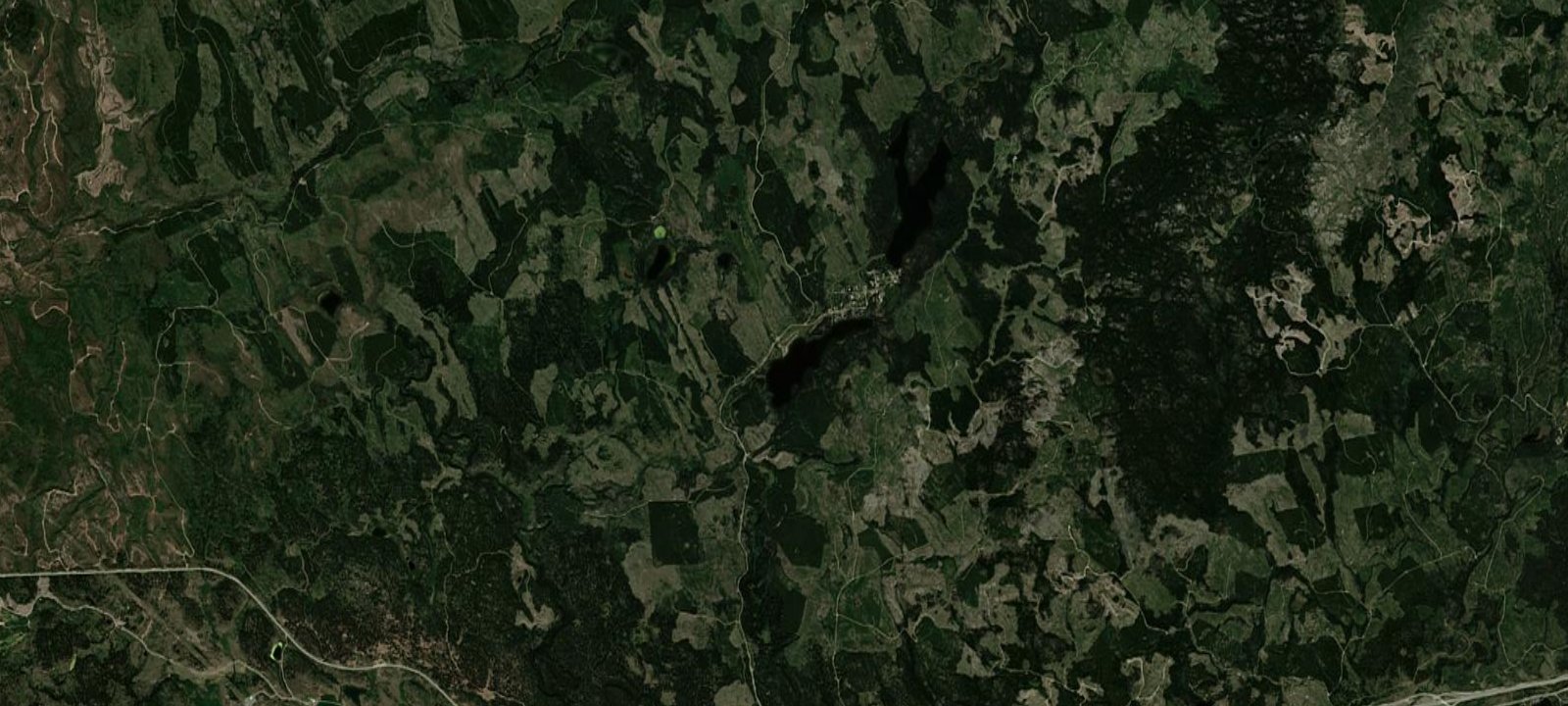 Map of Paska Lake Recreation Site
