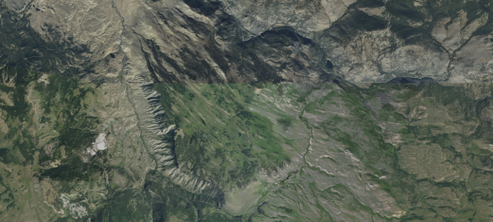 Map of Rescue Creek