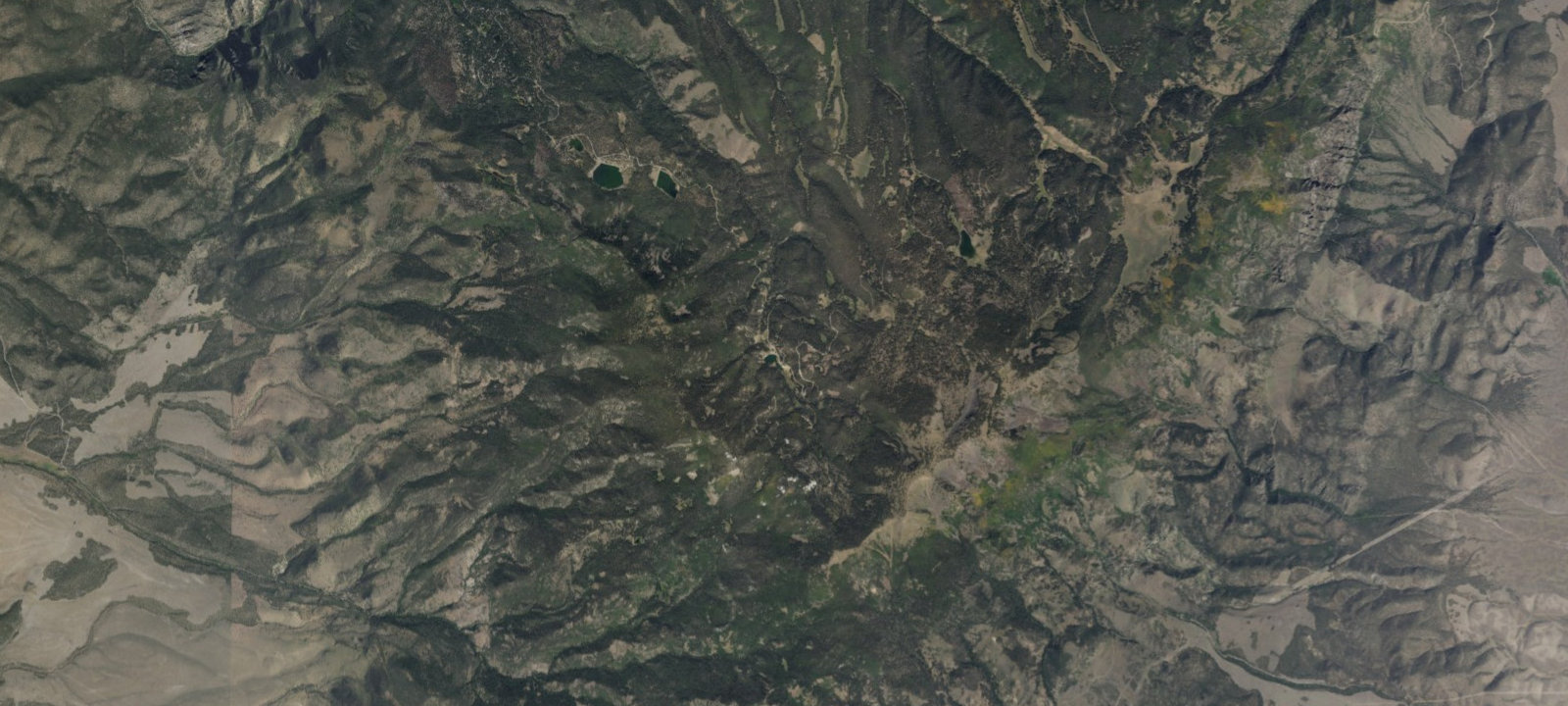 Map of Anderson Meadow Campground