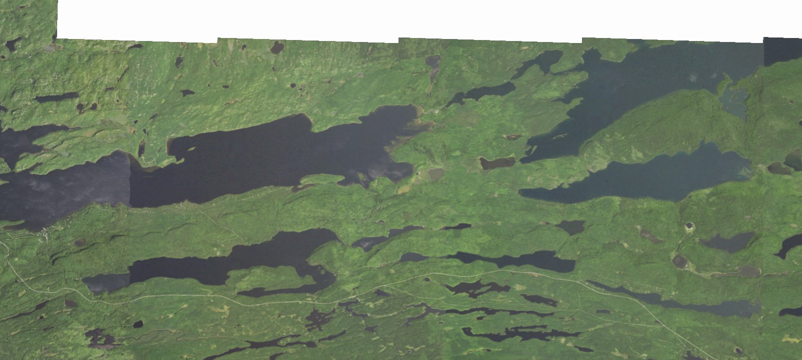 Map of Gunflint Lake Site 4