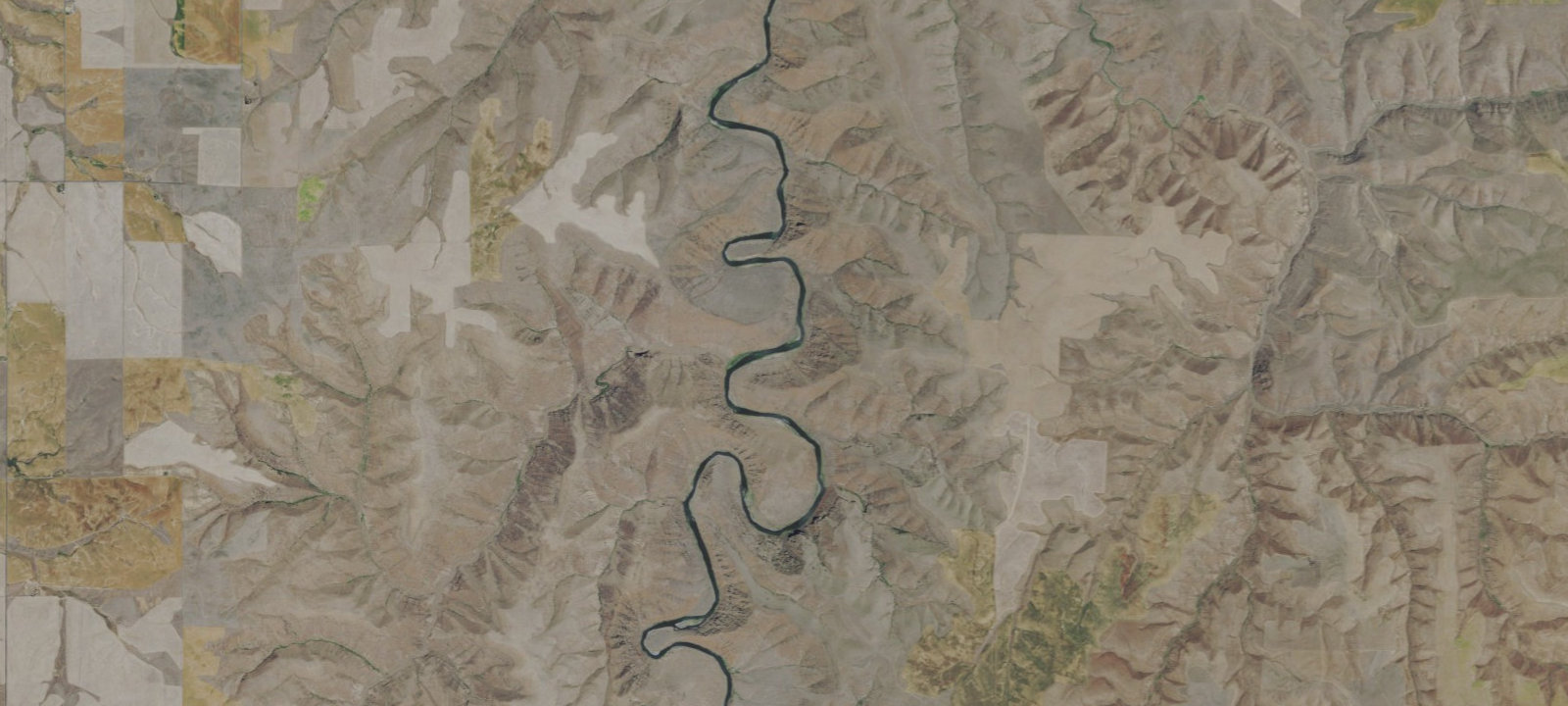 Map of Lower Jack Knife