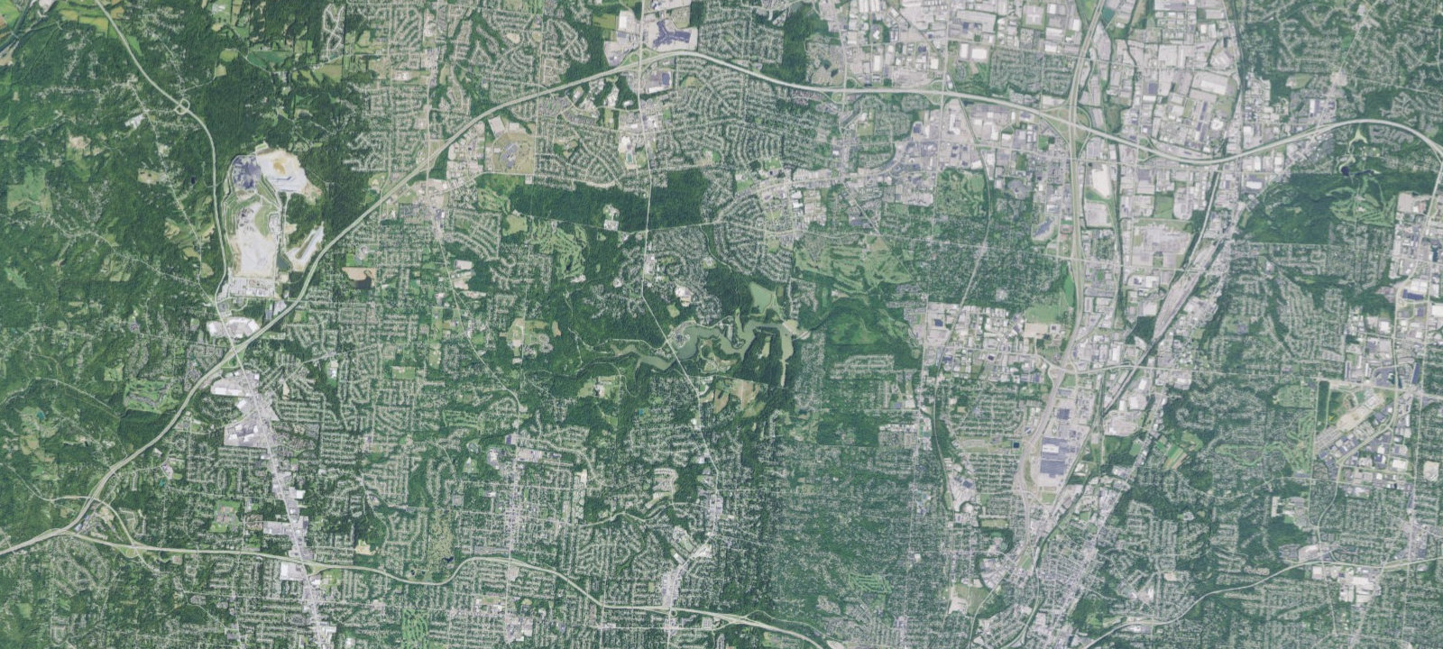 Map of Winton Woods
