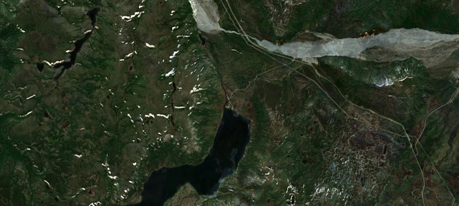 Map of Fielding Lake State Recreation Site