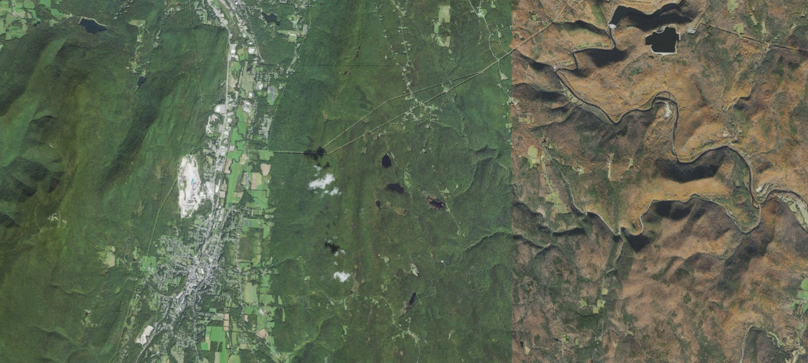 Map of Savoy Mountain State Forest Campground