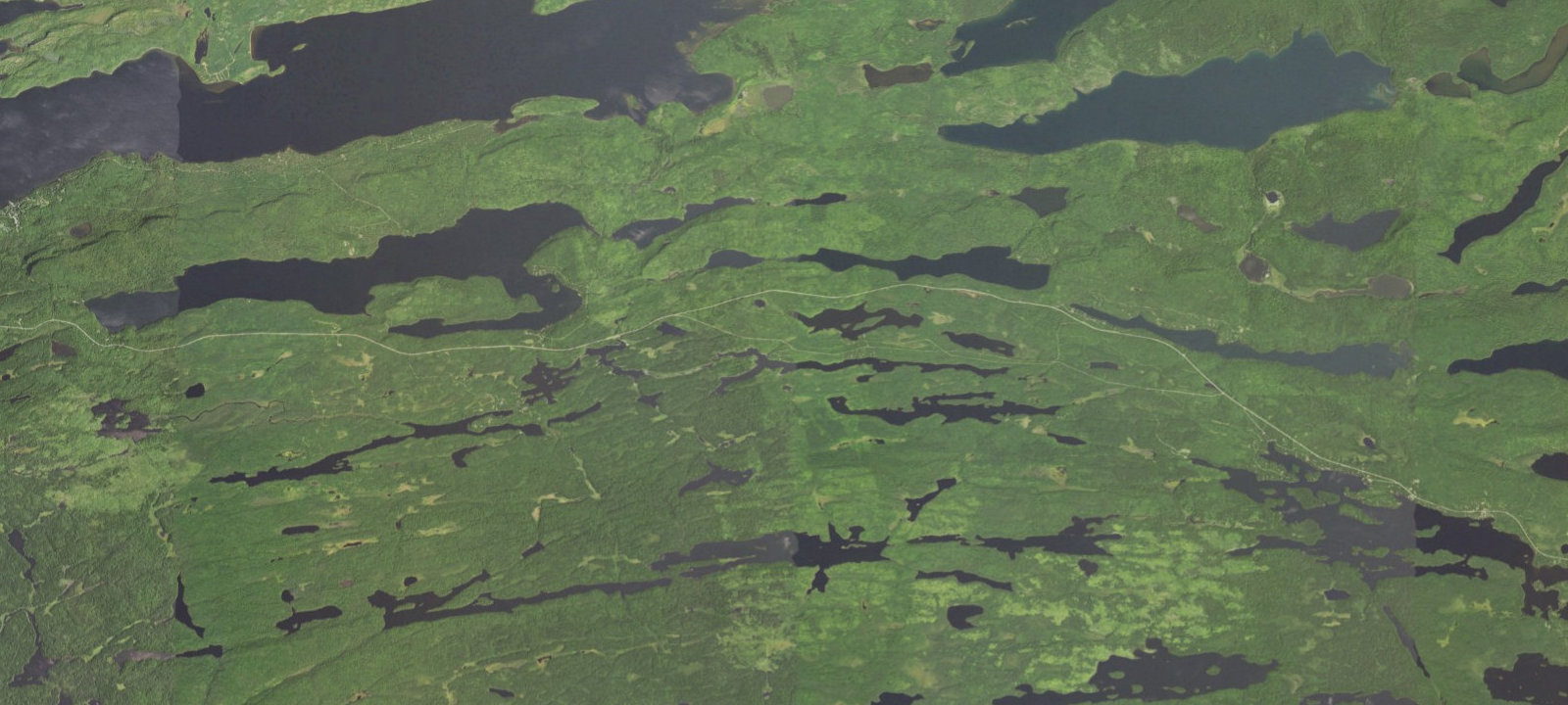 Map of Iron Lake