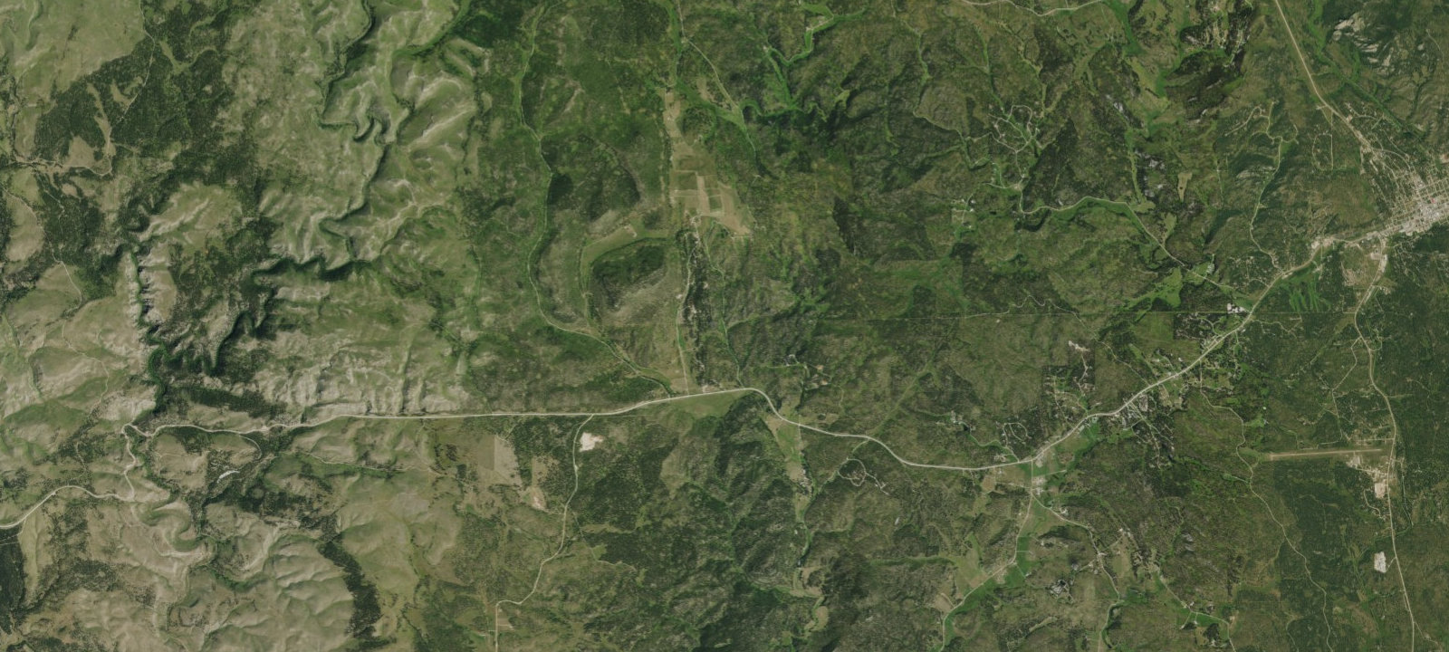 Map of North Pole Road