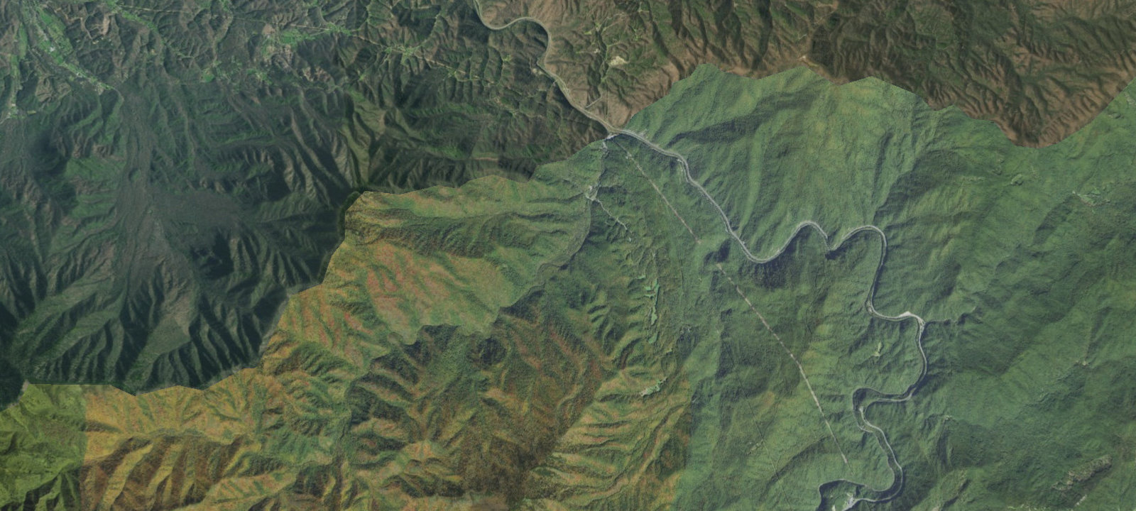 Map of Big Creek Campground (Great Smoky Mountains National Park)