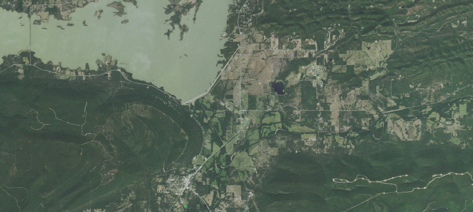 Map of Potato Hills Central