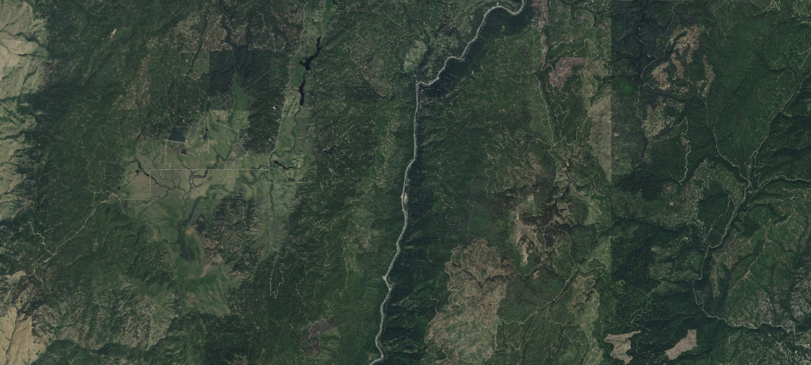 Map of Big Eddy Campground