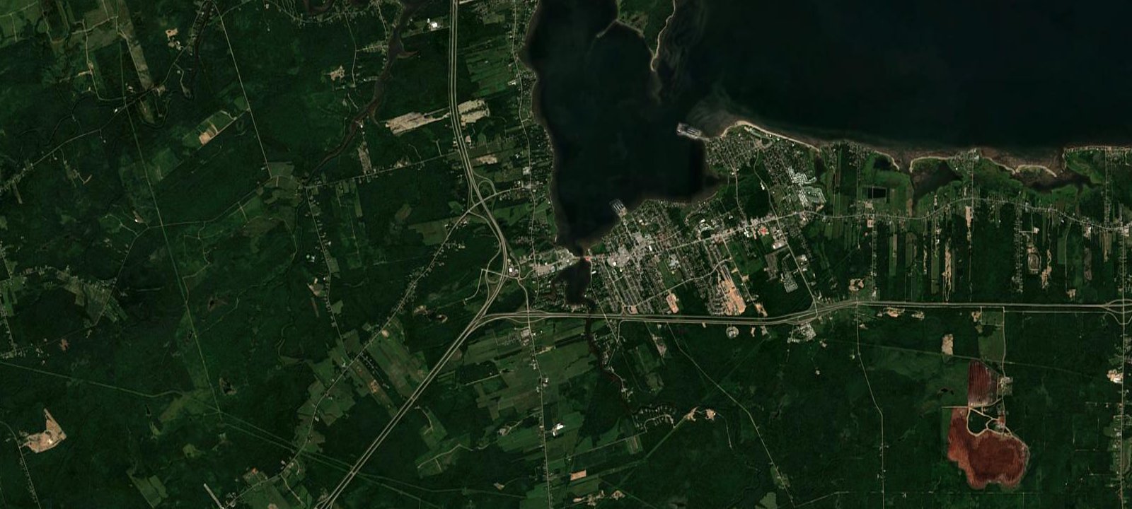 Map of Étoile Filante Camping Wishing Star Inc.