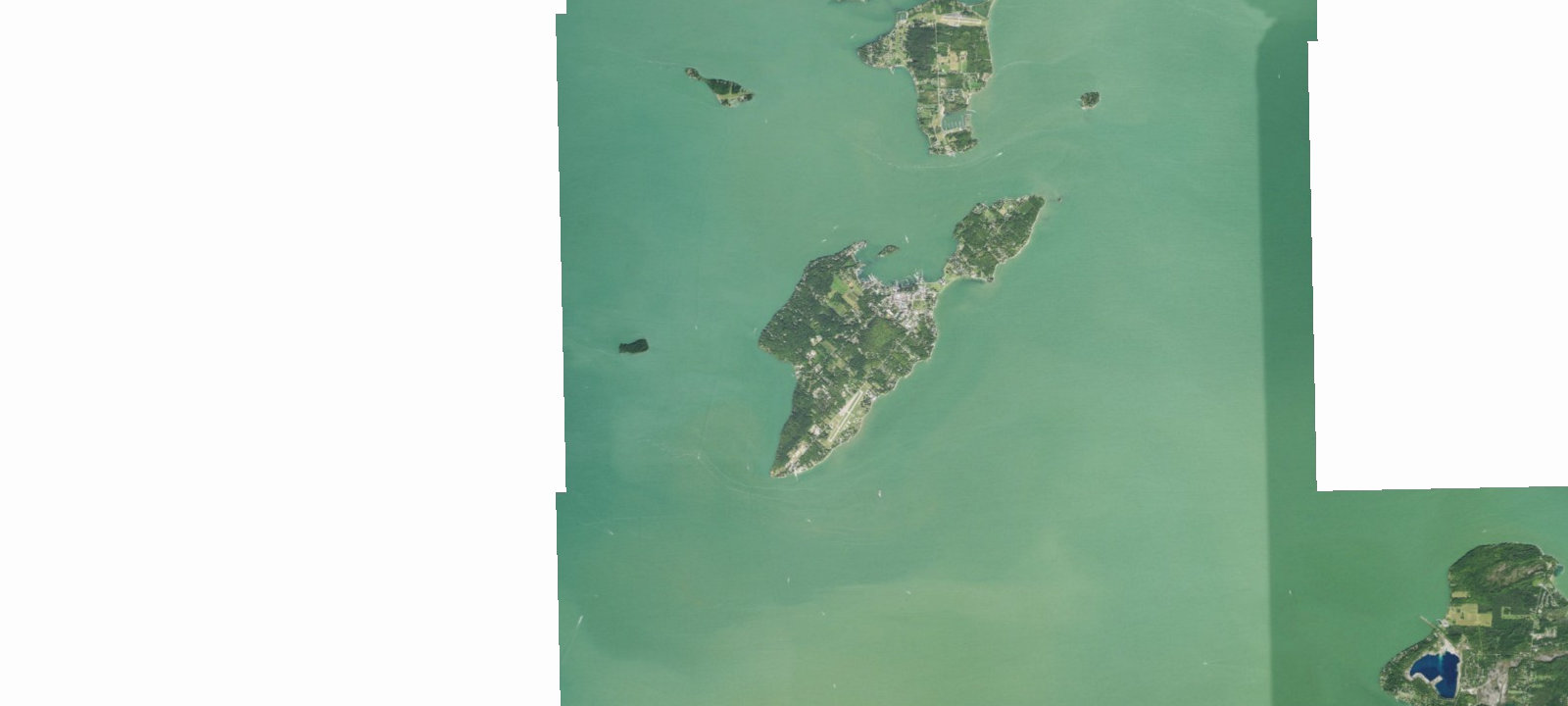 Map of South Bass Island State Park Campground