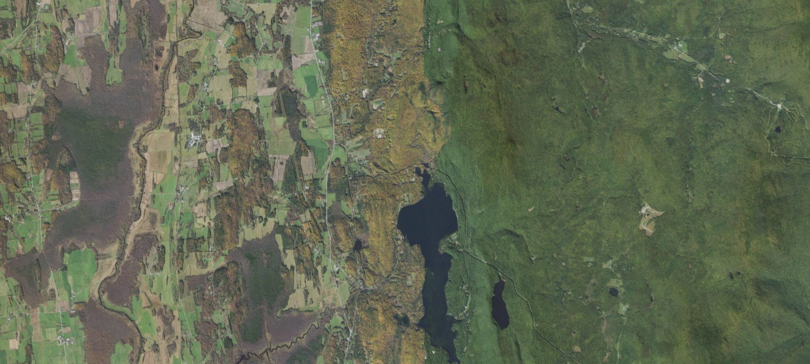 Map of Lake Dunmore Kampersville
