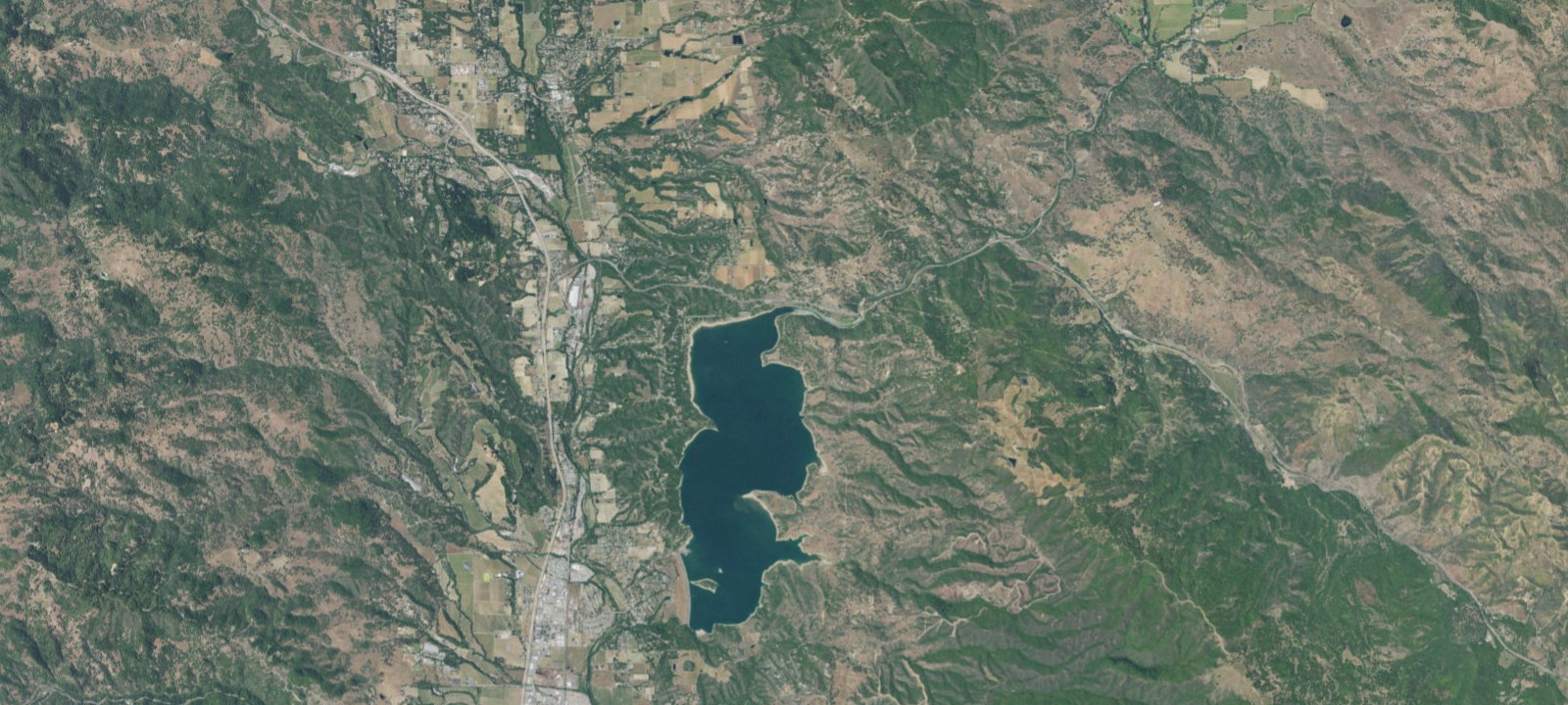 Map of Bushay Campground